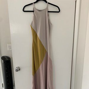 ASOS color block maxi dress